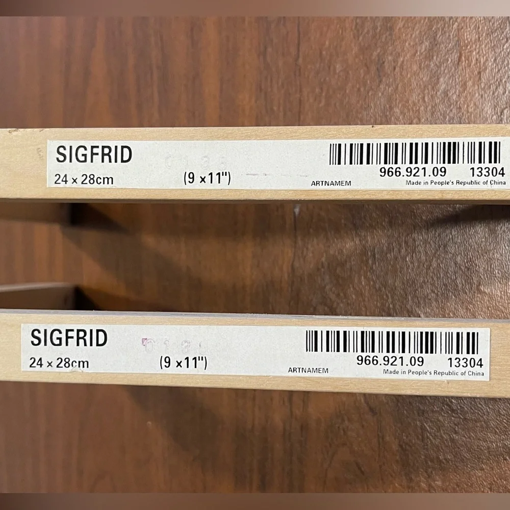 IKEA SIGFRID Wooden Shelf Brackets